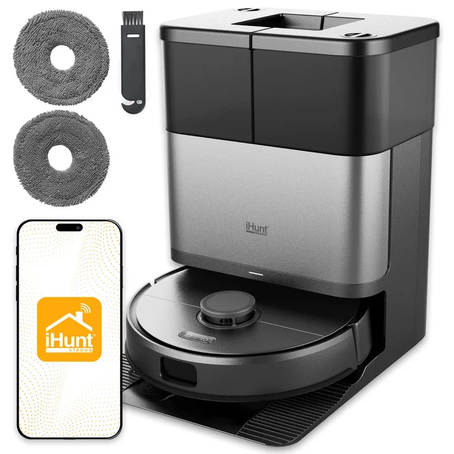 Robot aspirare si mop iHunt BRO Robo Clean V9 Dual-Laser AI